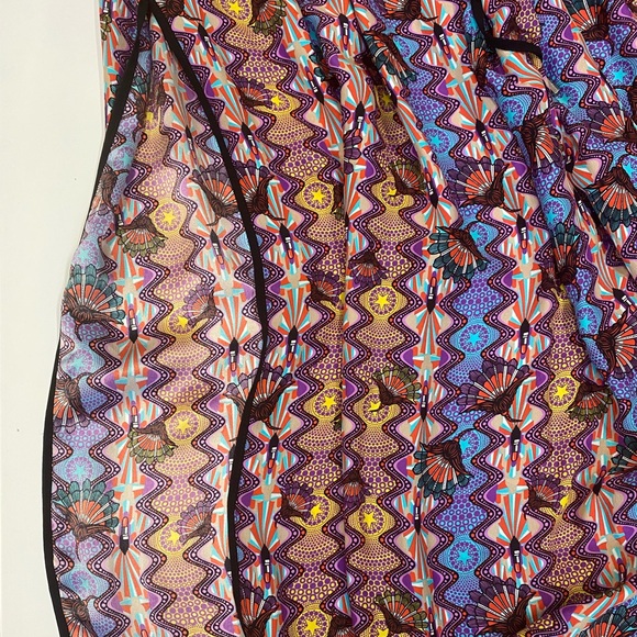 Space - Long printed skirt - Picture 5 of 5